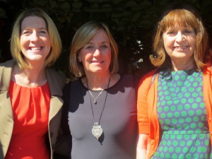 Principal Louisa Munro-Morris, Kate and Dr. Sue Lyle